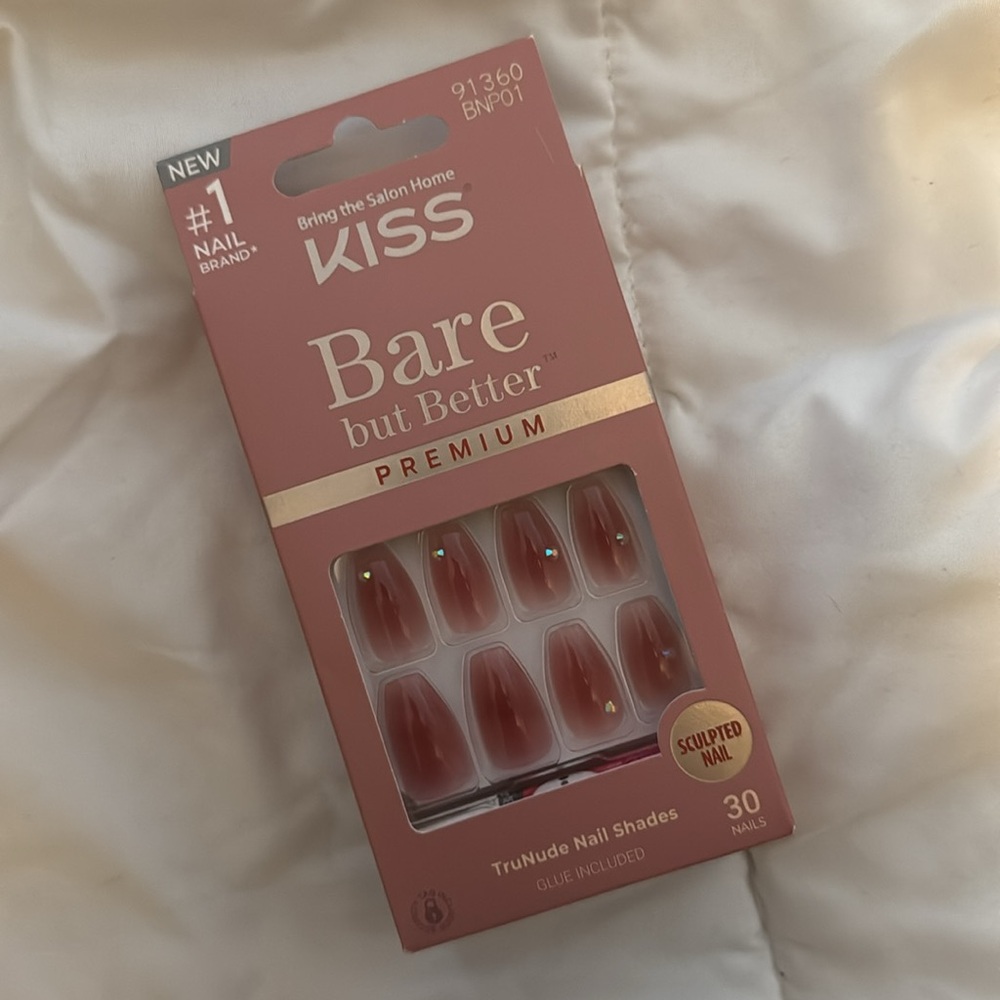 KISS Bare But Better Fake Nails - Pink